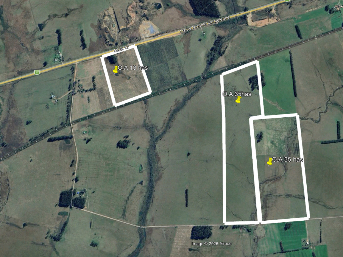 Se venden chacras en Treinta y tres