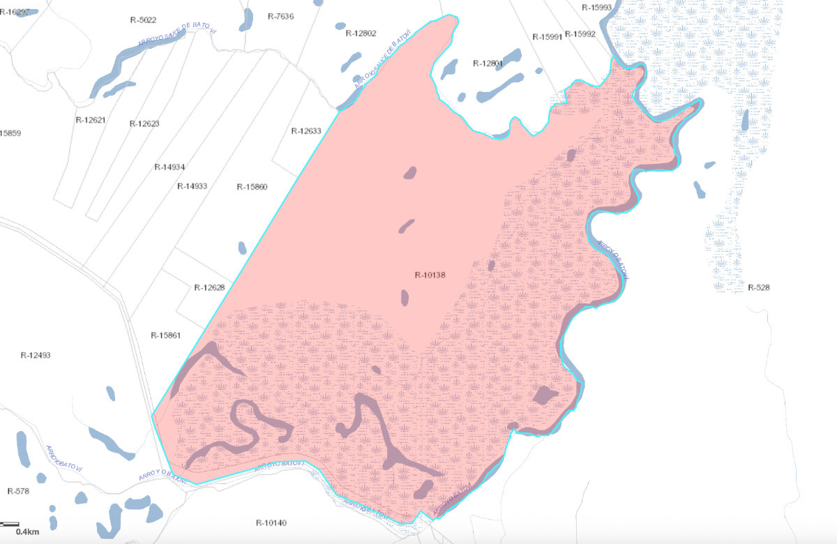 Campo en venta de 600ha ubicado en Cerro Batovi