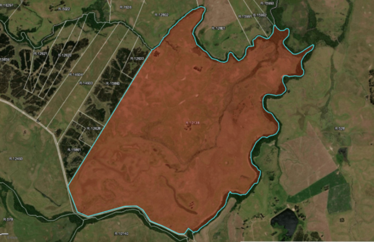 Campo en venta de 600ha ubicado en Cerro Batovi