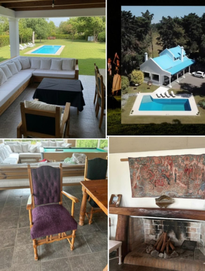 Espectacular Chacra de Ocio de 16 Ha | Casa 300m² Impecable + Gran Salón de Eventos. 