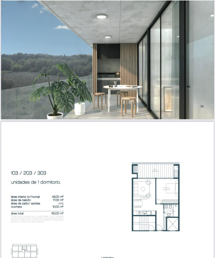 venta en obra Niran Punta Ballena 2 dormitorios