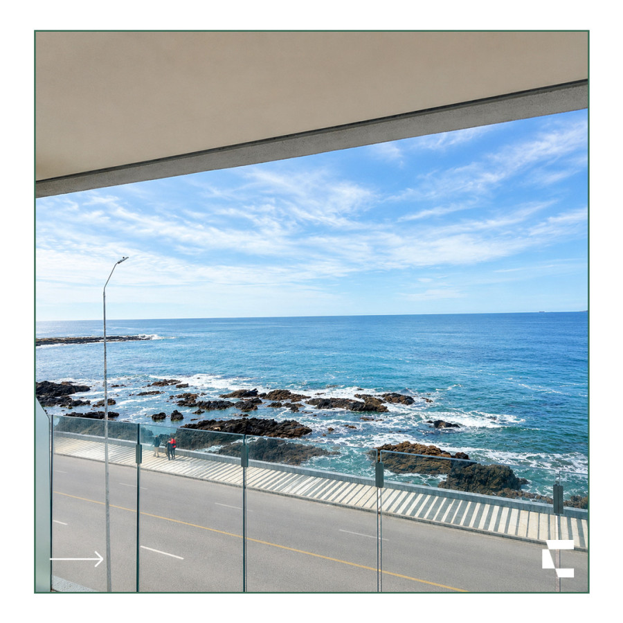 Vista directa al mar en la Península
