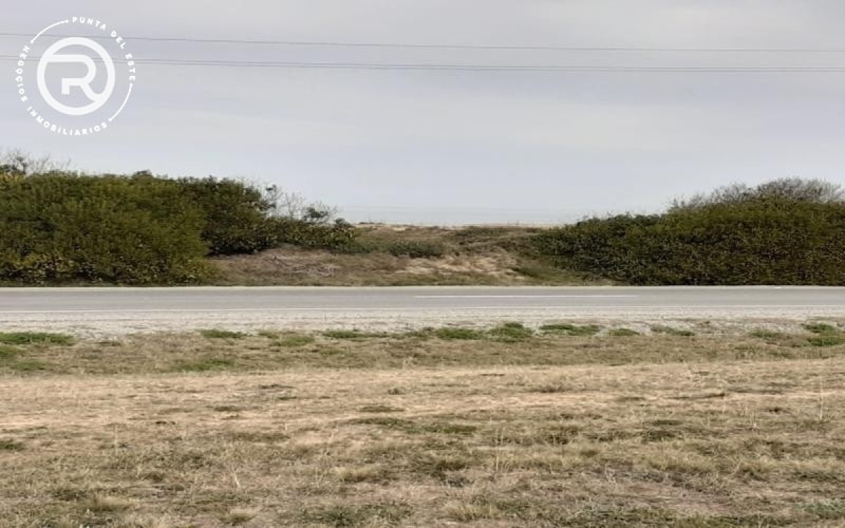 Terreno ubicado en primera línea con buena superficie