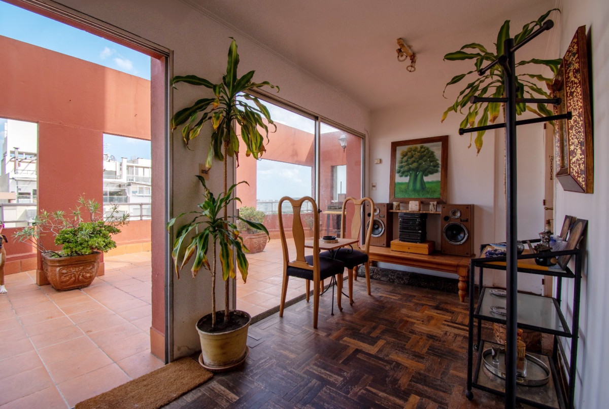 Venta apartamento penthouse  de 3 dormitorios, gran terraza , garaje  en Punta Carretas