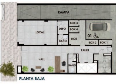 Venta local con garaje a estrenar en Cordón 