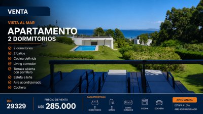 Espectacular Apartamento en Punta Ballena  Venta