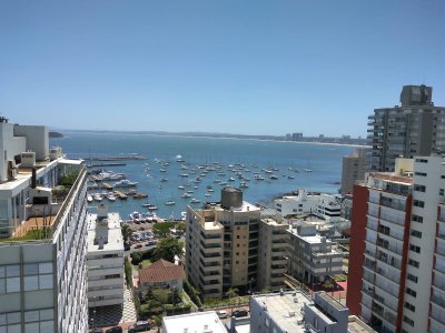 Venta  y Alquiler Temporal de Apartamento en Punta del Este Península, Espectacular vista!!!!  2 dorm