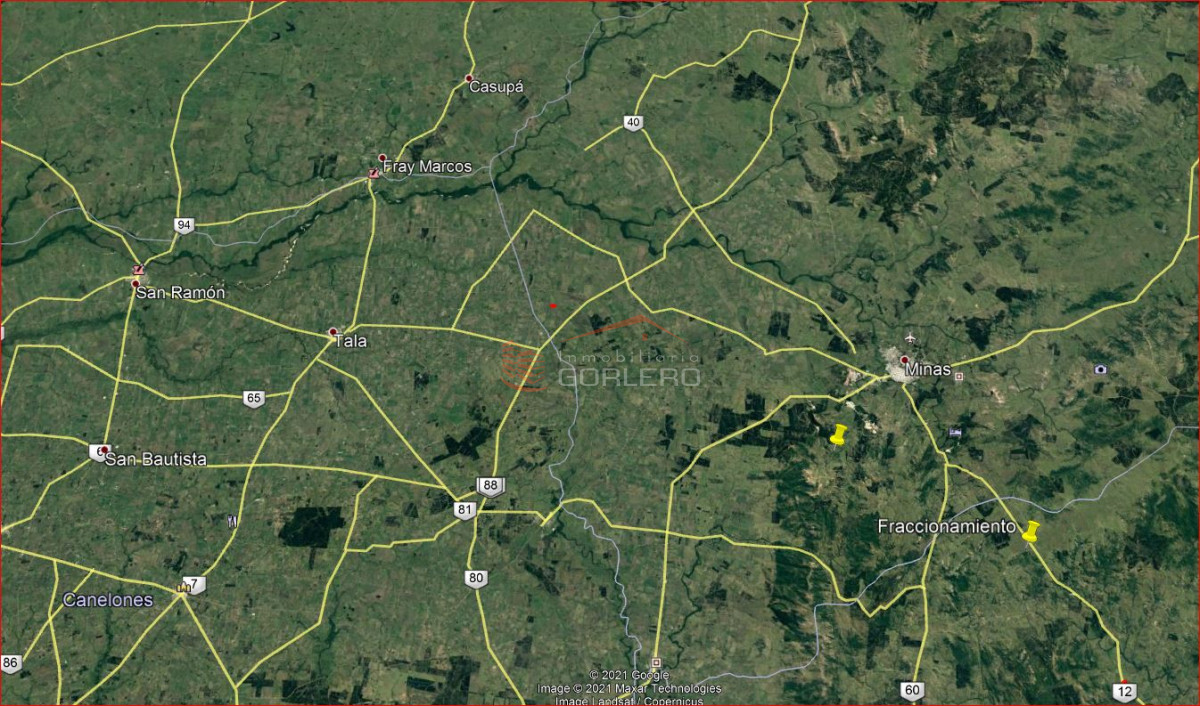 Chacra en venta en Lavalleja , zona de Barrancas a 32 km de Minas - GoPunta - Portal Inmobiliario de Punta del Este - Maldonado