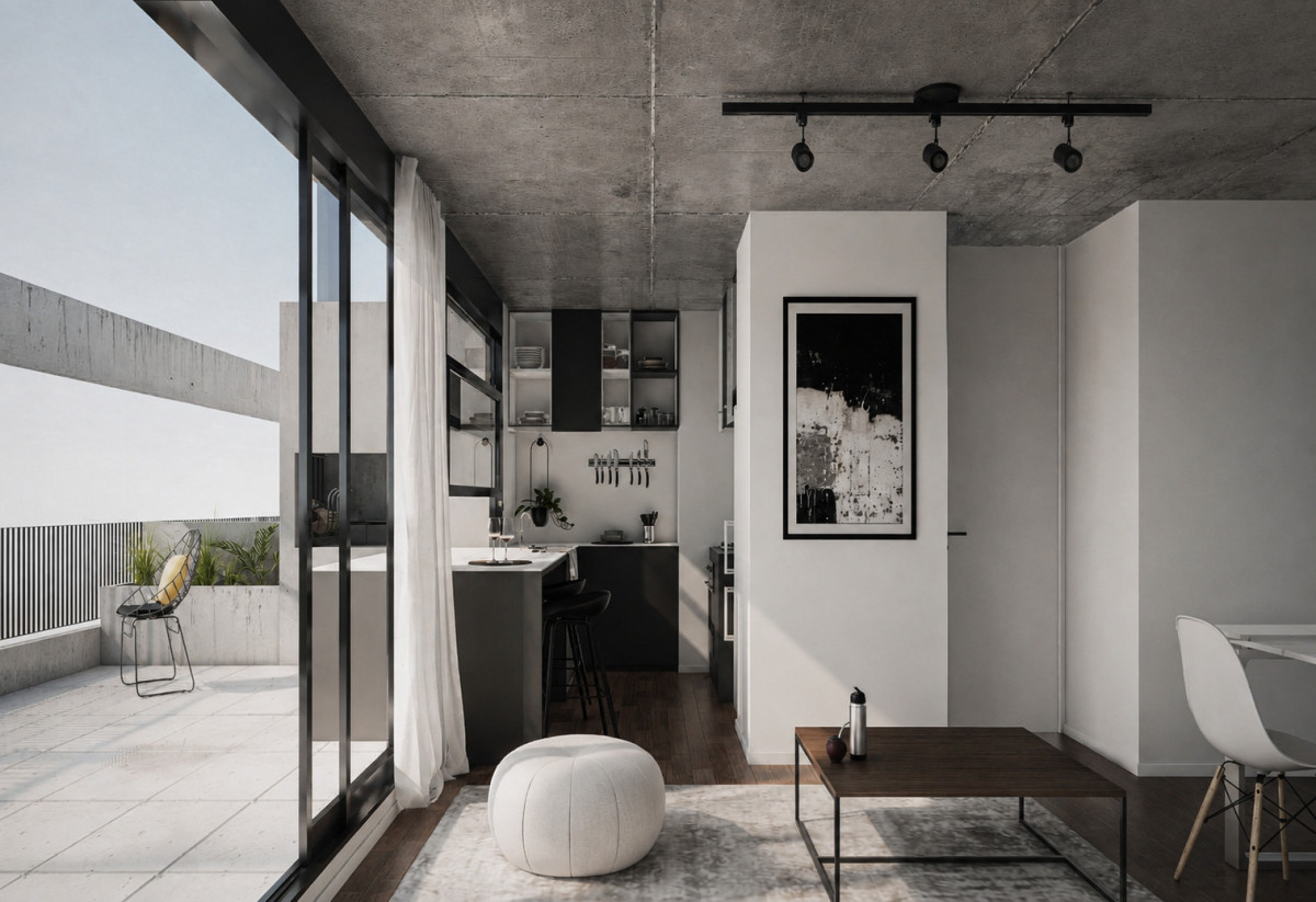 Apartamento UN dormitorio en Cordon