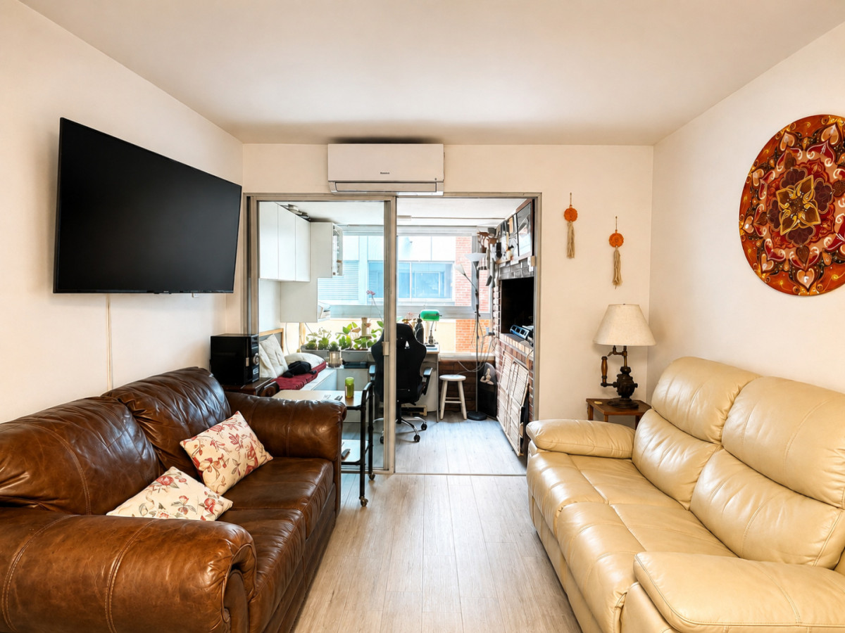 Apartamento 2 dormitorios, primera linea Playa Mansa