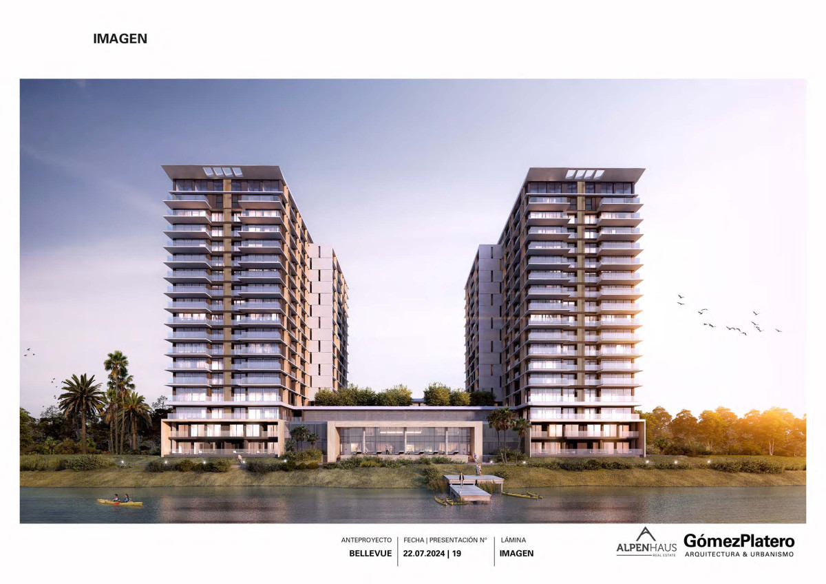 BELLEVUE - Exclusivo Apartamento de 1 Dormitorio - vista al lago!