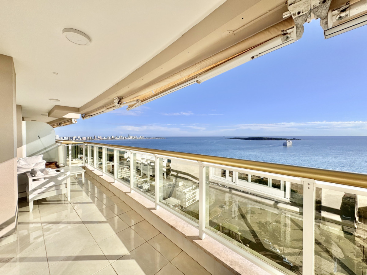 Apartamento Unificado, Torre Le Jardin, Playa Mansa, Punta del Este.