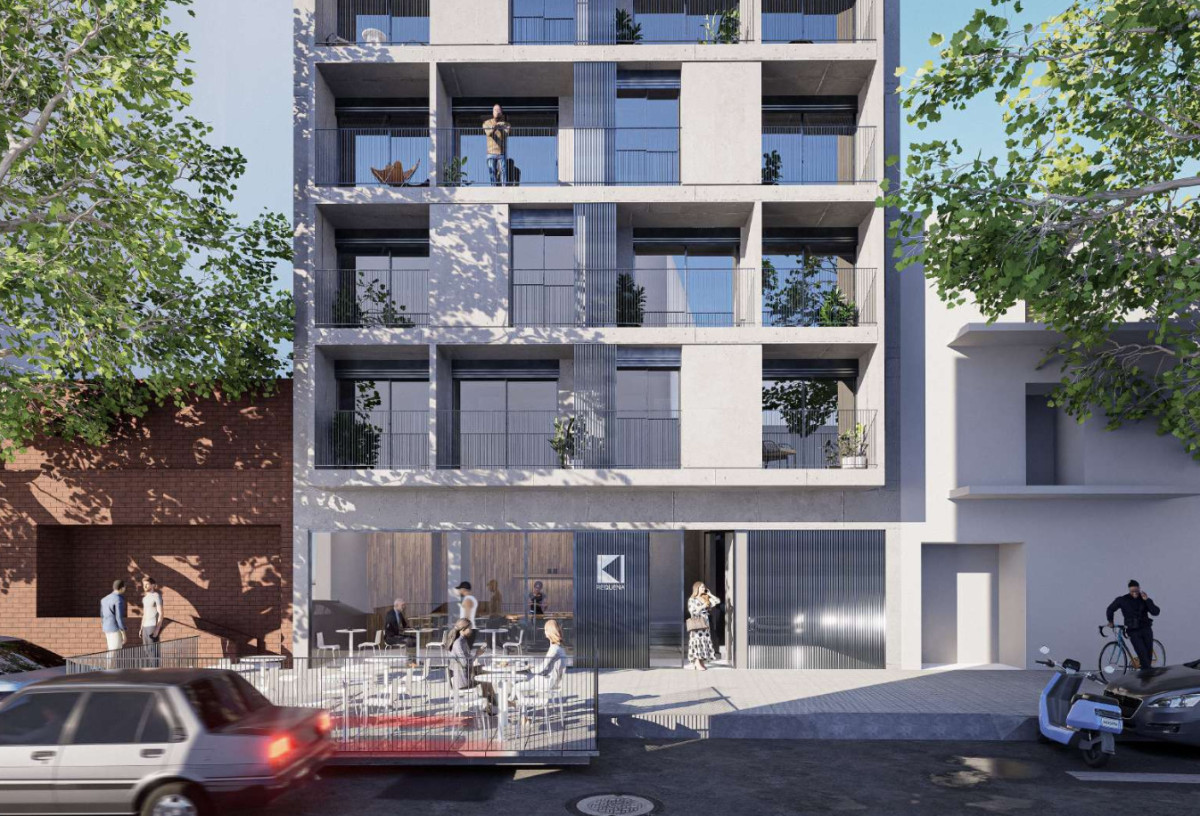Monoambiente en Cordón con terraza, gimnasio y solárium