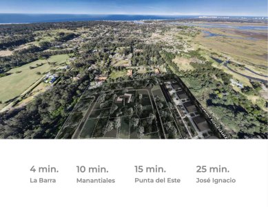 Lote en venta en barrio cerrado Estancia Miramar en Eguzquiza La Barra
