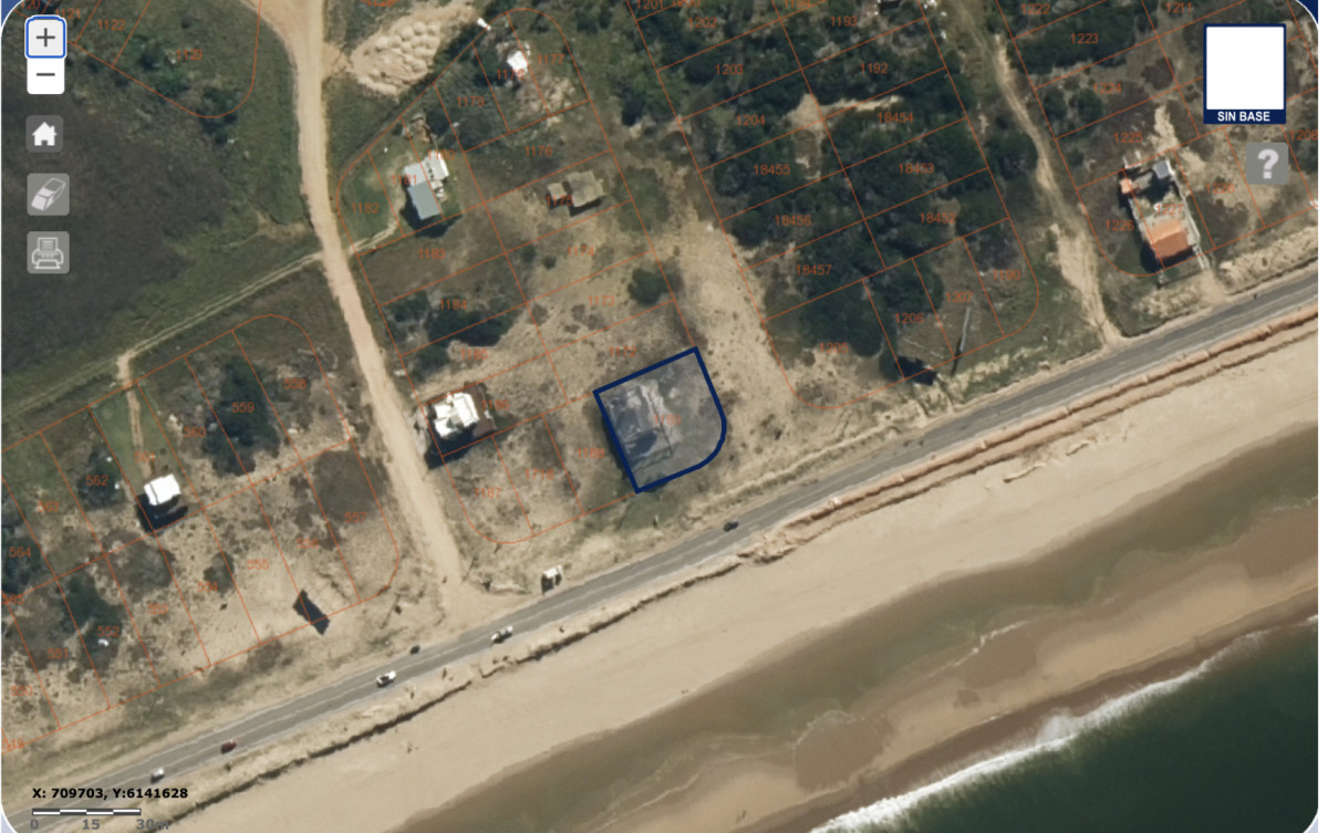 Terreno en primera línea en Santa Mónica José Ignacio