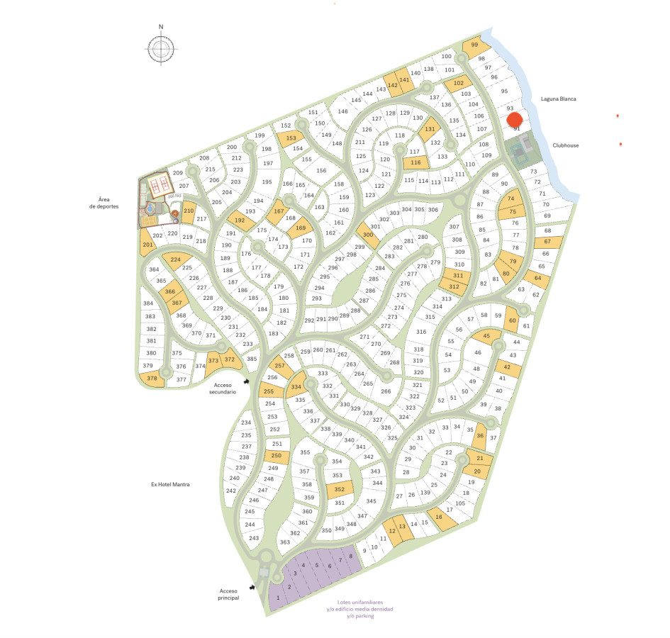 Lote en Reserva Montoya primera linea de La Laguna