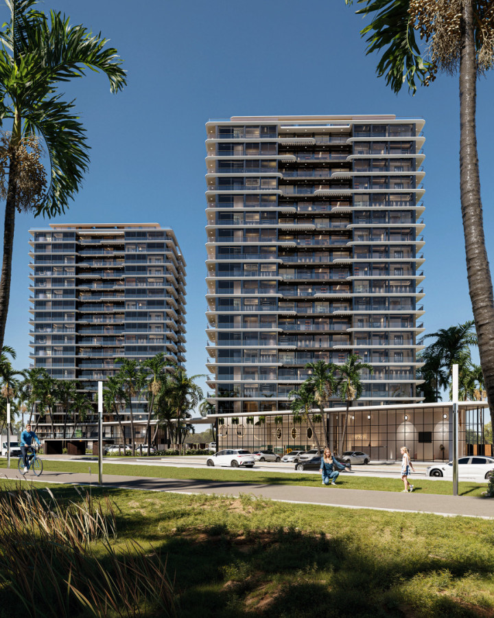Apartamento 4 dormitorios en Torres Cristalinas con gran terraza y vista abierta