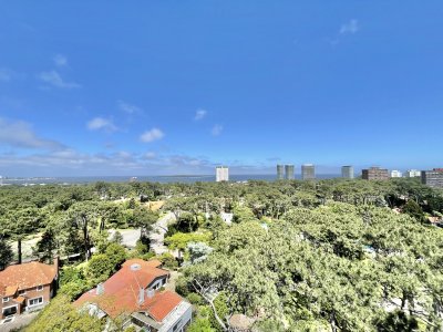 VENTA DE APARTAMENTO DE 1 DORMITORIO EN PISO ALTO CON VISTA AL MAR EN EDIFICIO OCEAN DRIVE COUNTRY 