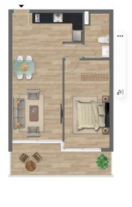 APARTAMENTO DE 1 DORMITORIO EDIFICIO MANSA BAY