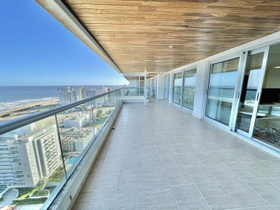 VENTA DE APARTAMENTO DE 3 DORMITORIOS EN BRAVA PUNTA DEL ESTE EN EDIFICIO ICON BRAVA PUNTA DEL ESTE CON FINANCIACION ENTREGANDO EL 50 %