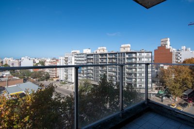 Alquiler apartamento 1 dormitorio terraza Pocitos 