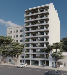 Apartamento 1 dormitorio en venta en Cordón, Bajo la ley de vivienda de Interés Social  