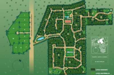 lote en Pinar del Faro 
agradable entorno de pinos
Seguridad y club house
