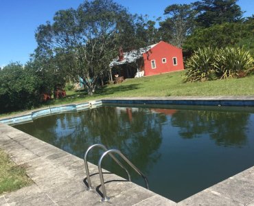 Venta de chacra en Laguna del Sauce, 5 hectareas, 3 dormitorios, 2 baños, piscina.
