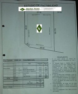 Venta de terreno en Leandro, 2096m2 de tierra, para construir en altura y locales.