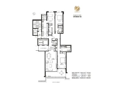 Apartamento en Brava, 3 dormitorios *